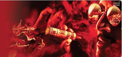 A still from Kotigobba 3