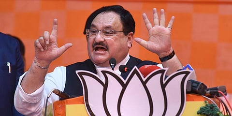BJP president JP Nadda (Photo | PTI)