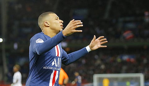 PSG forward Kylian Mbappe (Photo | AP)