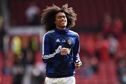 Manchester United's Dutch winger Tahith Chong. (File Photo | AFP)