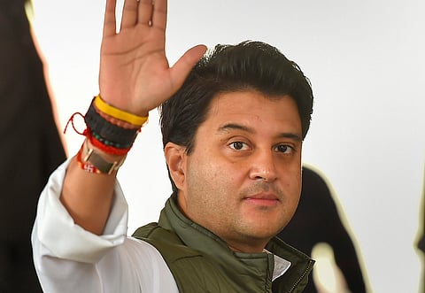 Former Congress leader Jyotiraditya Scindia. (File | PTI)
