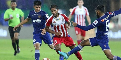 ISL organiser Football Sports Development Limited has decided to hold the season's final between ATK FC and Chennaiyin FC behind closed doors. (Photo | ISL)