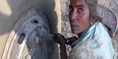 This 45-year-old Madhya Pradesh woman fixes tyre punctures and gender stereotypes
