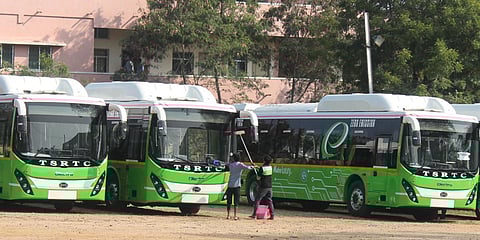 TSRTC buses (File photo| EPS)