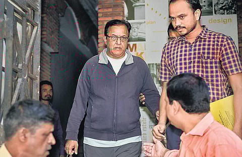 Yes Bank founder Rana Kapoor being taken to court for a hearing in connection with money laundering case in Mumbai | PTI