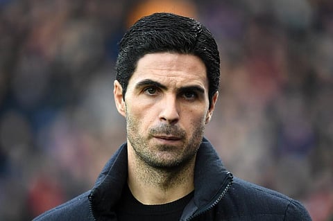 Arsenal's Spanish head coach Mikel Arteta. (Photo | AFP)
