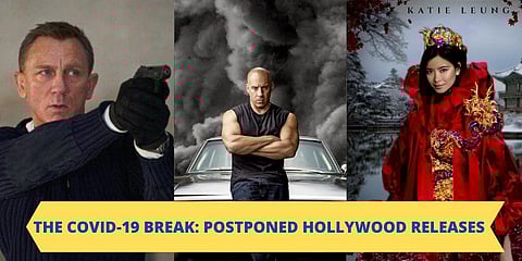 A global pandemic is no good sign for Hollywood, which manufactures expensive movies eyeing audience all over the world. From James Bond to new-gen XMen, here are some of the popular flicks that have got the COVID-19 shock so far.