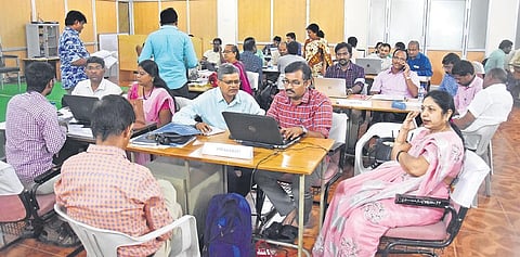 State-level control room on COVID-19 in Vijayawada I P Ravindra Babu