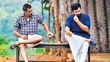 Still from Ayyappanum Koshiyum