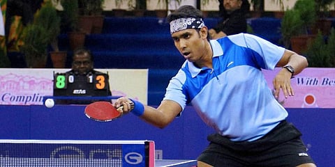 Indian table tennis star Sharath Kamal (Photo | PTI)
