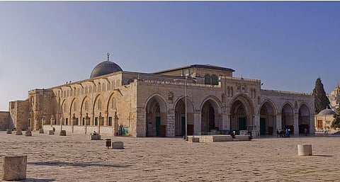 Al-Aqsa mosque compound, the third holiest site in Islam. (Photo | Wikipedia)