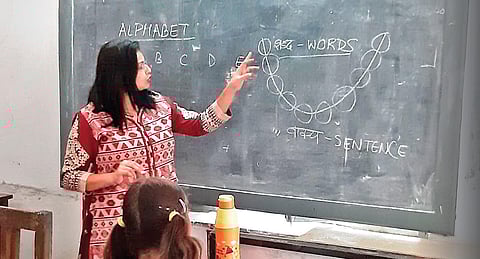 Over 2400 such girls and women who dropped out of school before taking Class X or Class XII exams were re-inducted last July.