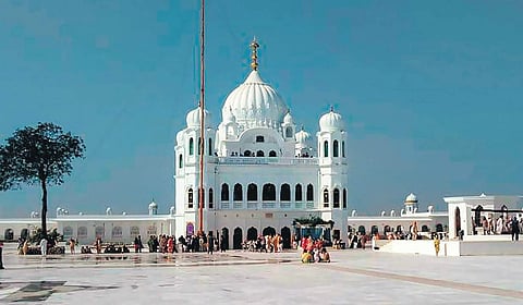 A view of Gurdwara Kartarpur Sahib in Pakistan. (File Photo | PTI)