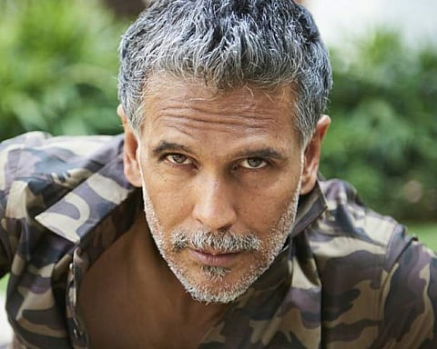 Actor Milind Soman. (Photo courtesy: Twitter@milindrunning)
