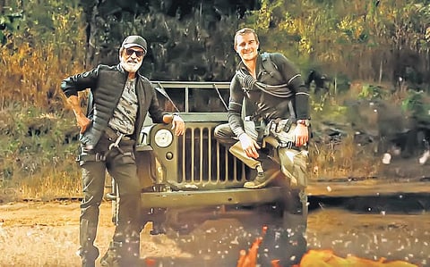 Into The Wild With Bear Grylls episode featuring Rajinikanth