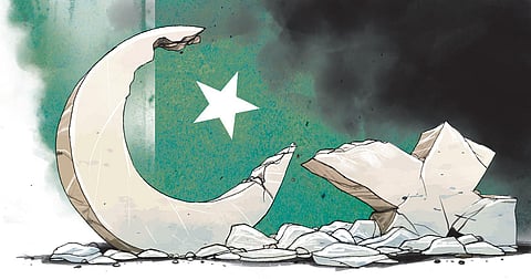 The capital city Islamabad became a veritable battleground on March 8. (Express illustrations | Amit Bandre)