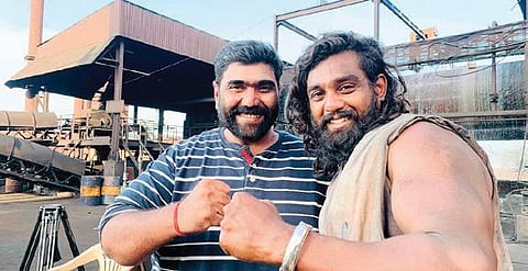 Nanda Kishore and Dhruva Sarja