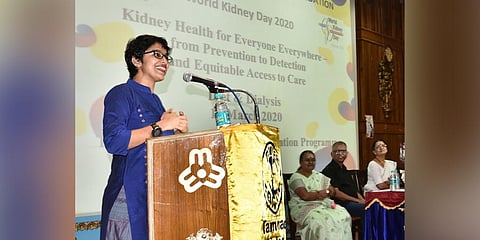 Actor Aparna Gopinath was the chief guest. (Photo | P Jawahar, EPS)