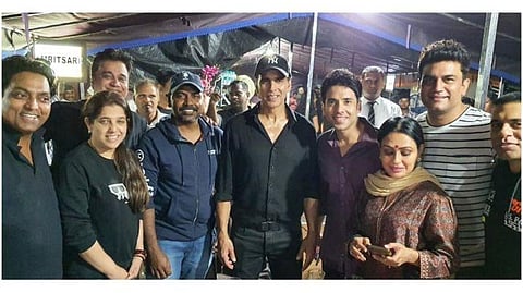 Crew of Laxmmi Bomb. (Photo | Twittter)