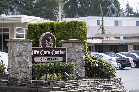 A few cases of the coronavirus have been reported at the long-term care facility, Life Care Center of Kirkland, Saturday, Feb. 29, 2020. (Photo | AP)