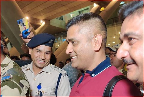 CSK wicket-keeper batsman MS Dhoni. (Photo | CSK Twitter)