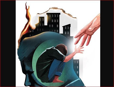 Children can thus either become like the aggressor or internalise it emotionally; both behaviours leading to disturbed worldviews.