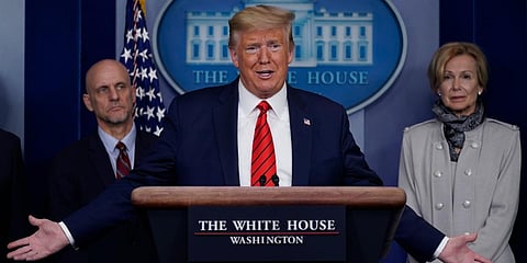 US President Donald Trump. (Photo| AP)