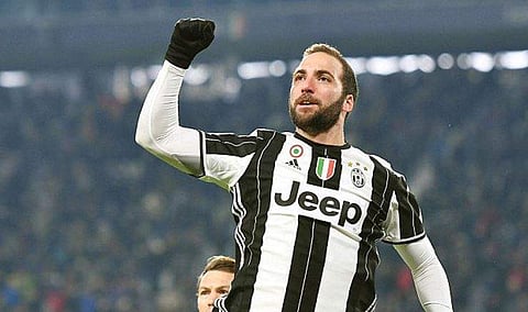 Juventus striker Gonzalo Higuain (File | AP)