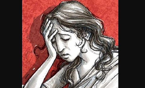 According to the police, the baby died in the womb itself.