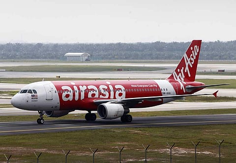 Image of an AirAsia flight used for representational purpose (Photo | Reuters)
