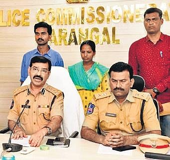 Maoist couple Gandrakoti Mallesham and Srilatha in custody