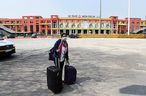 New Delhi railway station. (Photo | Parveen Negi)
