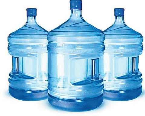 Water cans to be delivered at doorstep