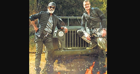 Rajinikanth on 'Bear Grylls'