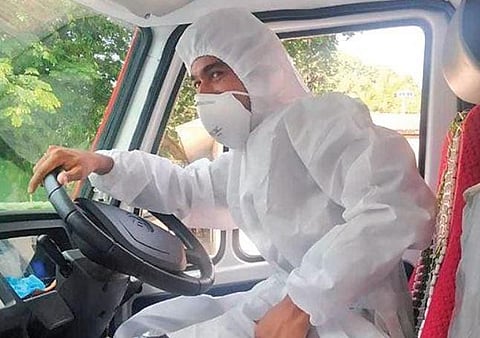 Staff of GVK-EMRI 108 Ambulance