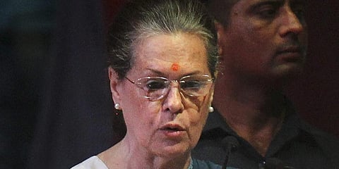 Congress president Sonia Gandhi. (File photo| PTI)