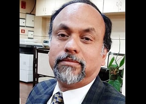 Financial Services Secretary Debasish Panda. (Photo | Twitter, @DebasishPanda87)