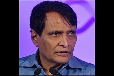 Former Union minister Suresh Prabhu. (Photo | Twitter, @sureshpprabhu)