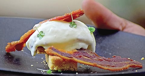 Dessert with meat is becoming a new trend among chefs.