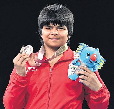 Divya Kakran is one among the six women grapplers who were supposed to travel to Ukraine for a training camp (File Photo)