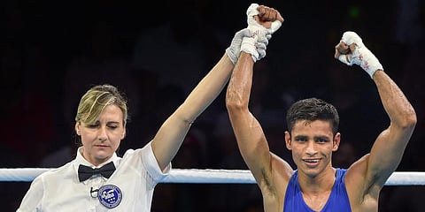 Commonwealth Games gold-medallist Gaurav Solanki (Photo | PTI)
