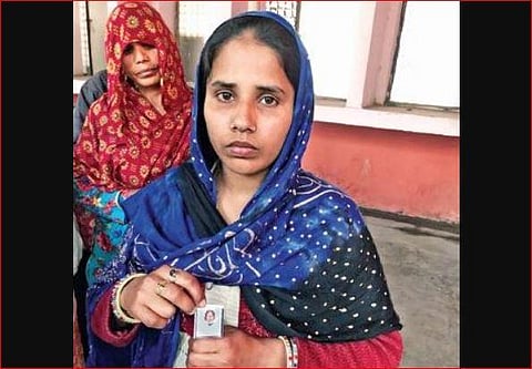 Gulshan lost her father in Northeast Delhi violence.