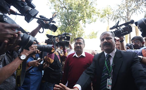 Kejriwal and Modi discussed various issues related to the development of the national capital. (Photo | Shekhar Yadav/EPS)