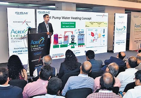 The ACREX exhibition at IEML, Greater Noida