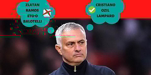 Unsurprisingly, the Portuguese manager's dream XI is dominated by Chelsea stars including Frank Lampard and John Terry. The North Londoner's iconic goalkeeper Petr Cech was chosen over Real Madrid's Iker Casillas, and not a single player from his current 