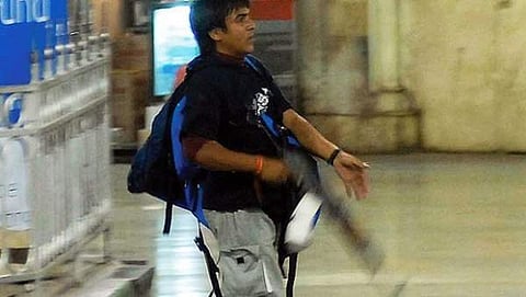 Ajmal Kasab, the only terrorist caught alive by the police was one of the four militants carrying out the gunfire inside the railway station. (File | AFP)