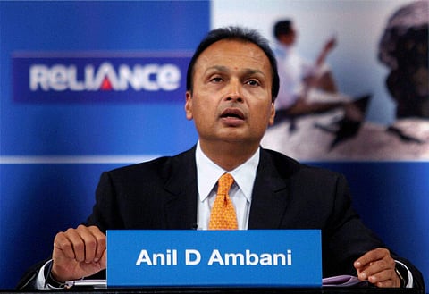 In this photo from July 3, 2023, industrialist Anil Ambani arrives to appear before the Enforcement Directorate in connection with an alleged FEMA case, in Mumbai.