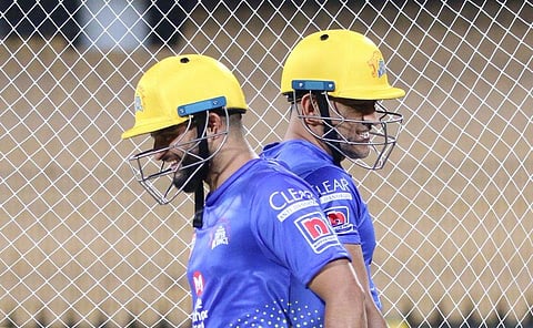 MS Dhoni and Suresh Raina.