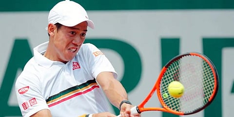 ATP world number 31 Kei Nishikori (Photo | AP)