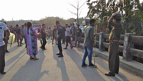 The fresh violence erupted in Shillong on Thursday. (File photo|EPS)